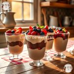 Descubre 4 Postres En Vaso Deliciosos Y Fáciles De Preparar En Casa 🥛🍓🍫 - variación 1