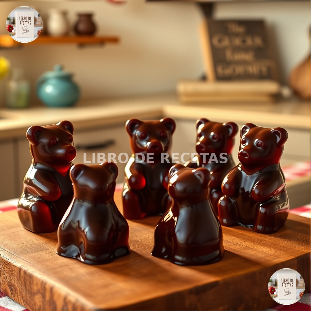 Te Dejo 5 Gomitas Caseras De Chocolate Que Derretirán Tu Corazón 🍫❤️🐻 - imagen 2