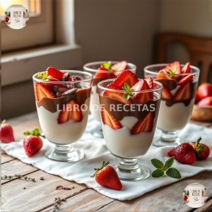 4 Postres Con Leche En Vaso Perfectos Para Una Merienda Especial 🥛🍓🍫 - variación 1
