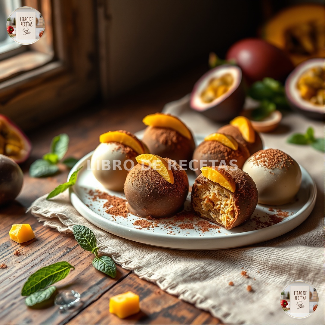 Descubre 4 Recetas De Trufas De Maracuyá Y Chocolate Blancos 🥭🤍🍫 - imagen 2