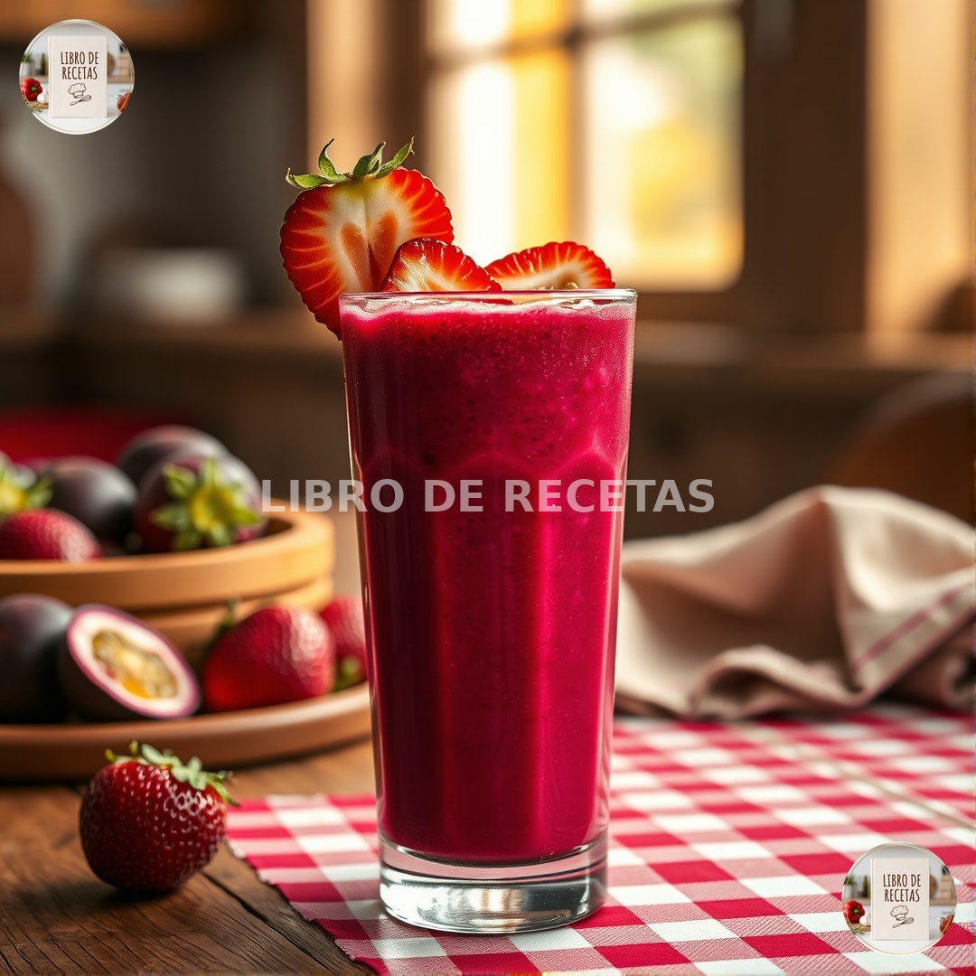 Te Dejo 5 Batidos Caseros De Maracuyá Y Fresa Que Son Pura Vitamina 🍓🥤💛 - imagen 1