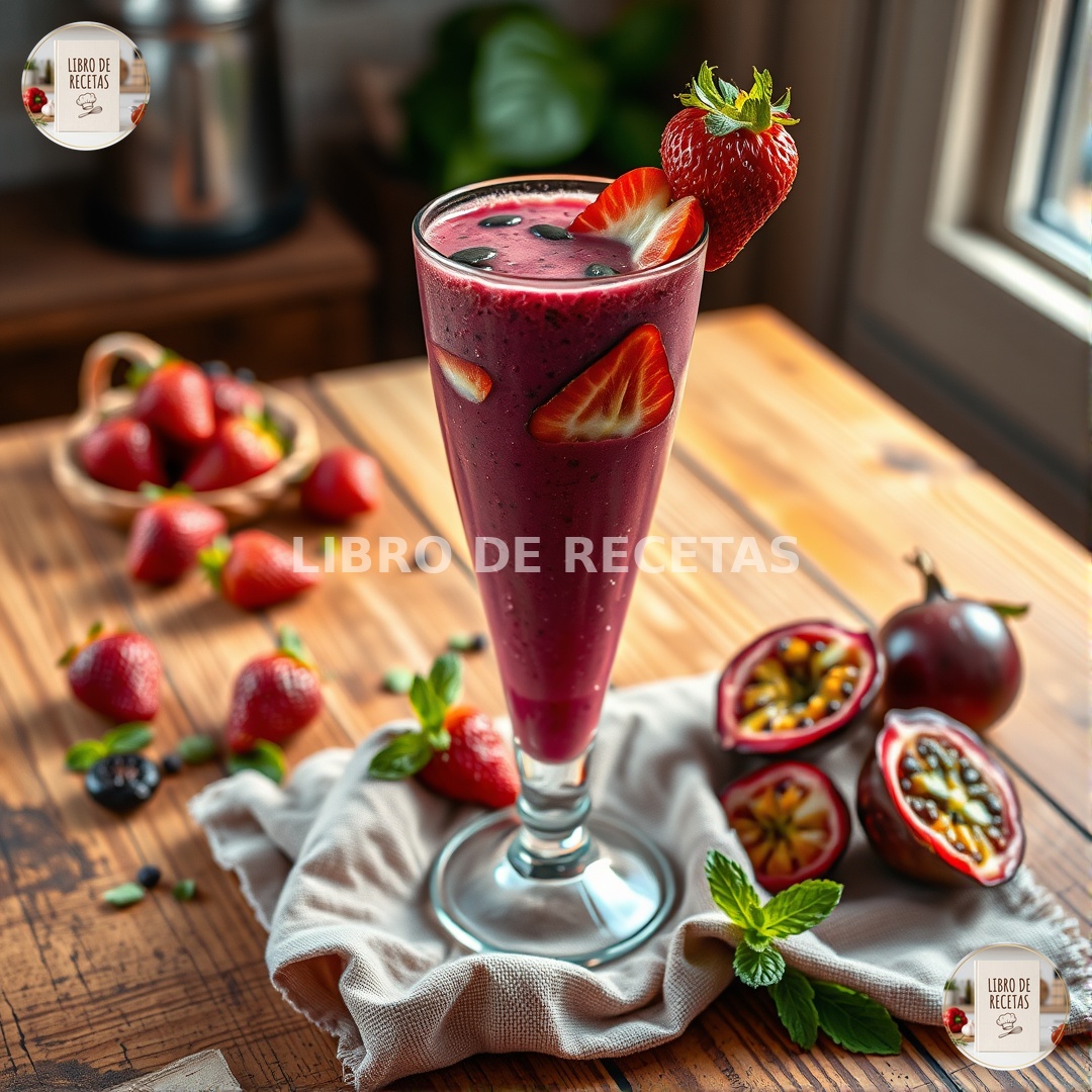 Te Dejo 5 Batidos Caseros De Maracuyá Y Fresa Que Son Pura Vitamina 🍓🥤💛 - imagen 2