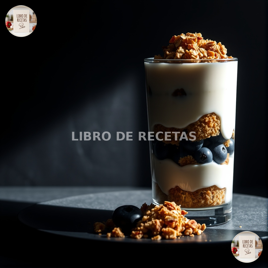 Te Dejo 4 Postres En Vaso Con Leche Y Arándanos Irresistibles 🫐🥛✨ - imagen 2