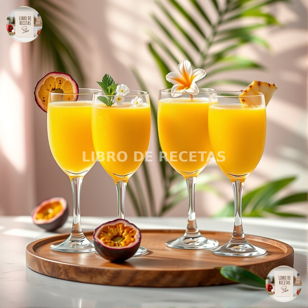 4 Batidos Caseros De Maracuyá Exóticos Y Refrescantes 🥤🌺😋 - imagen 2
