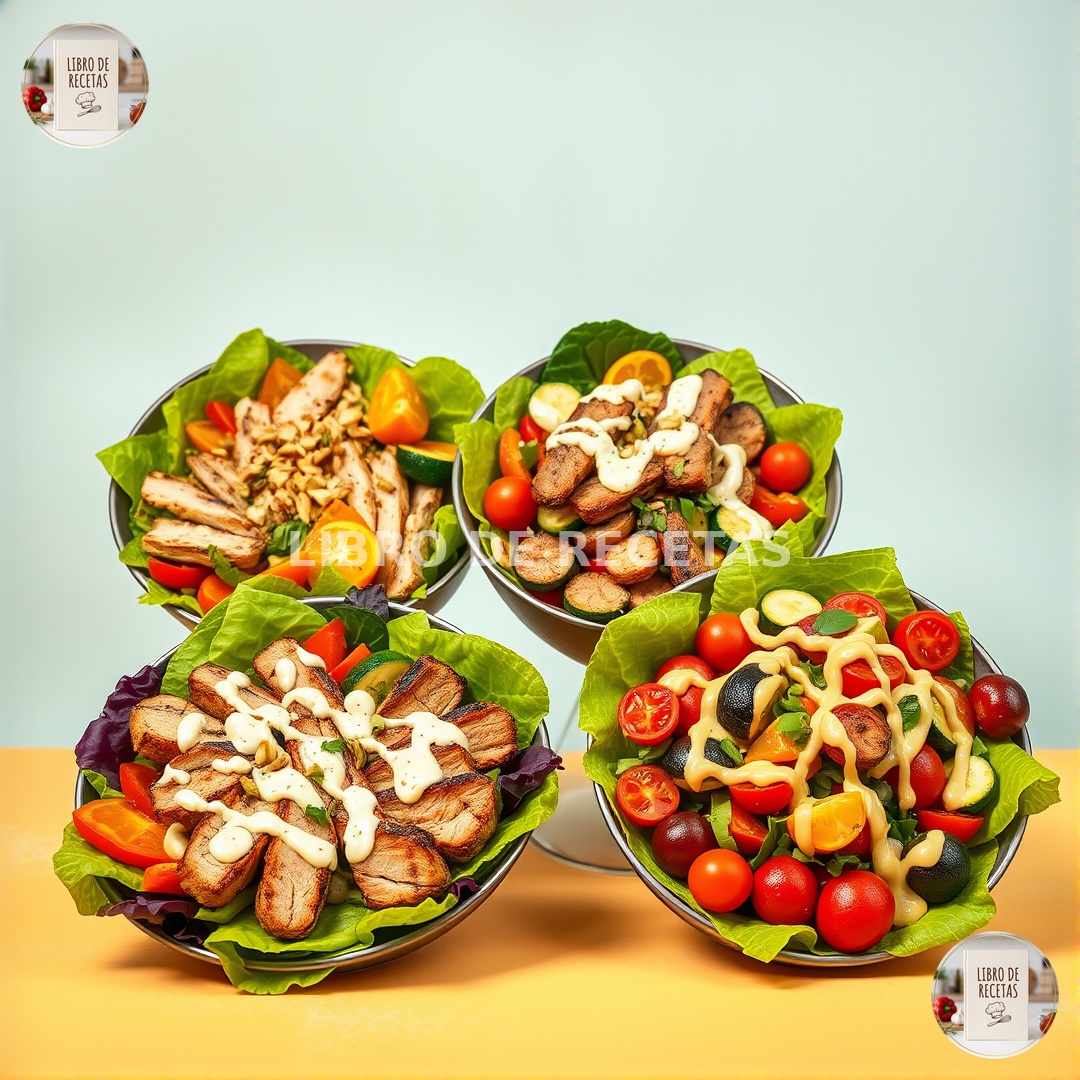 4 Ensaladas Con Proteína Deliciosas Para Mantenerte Saciado Y Fuerte 🥩🥦💪 - imagen 2