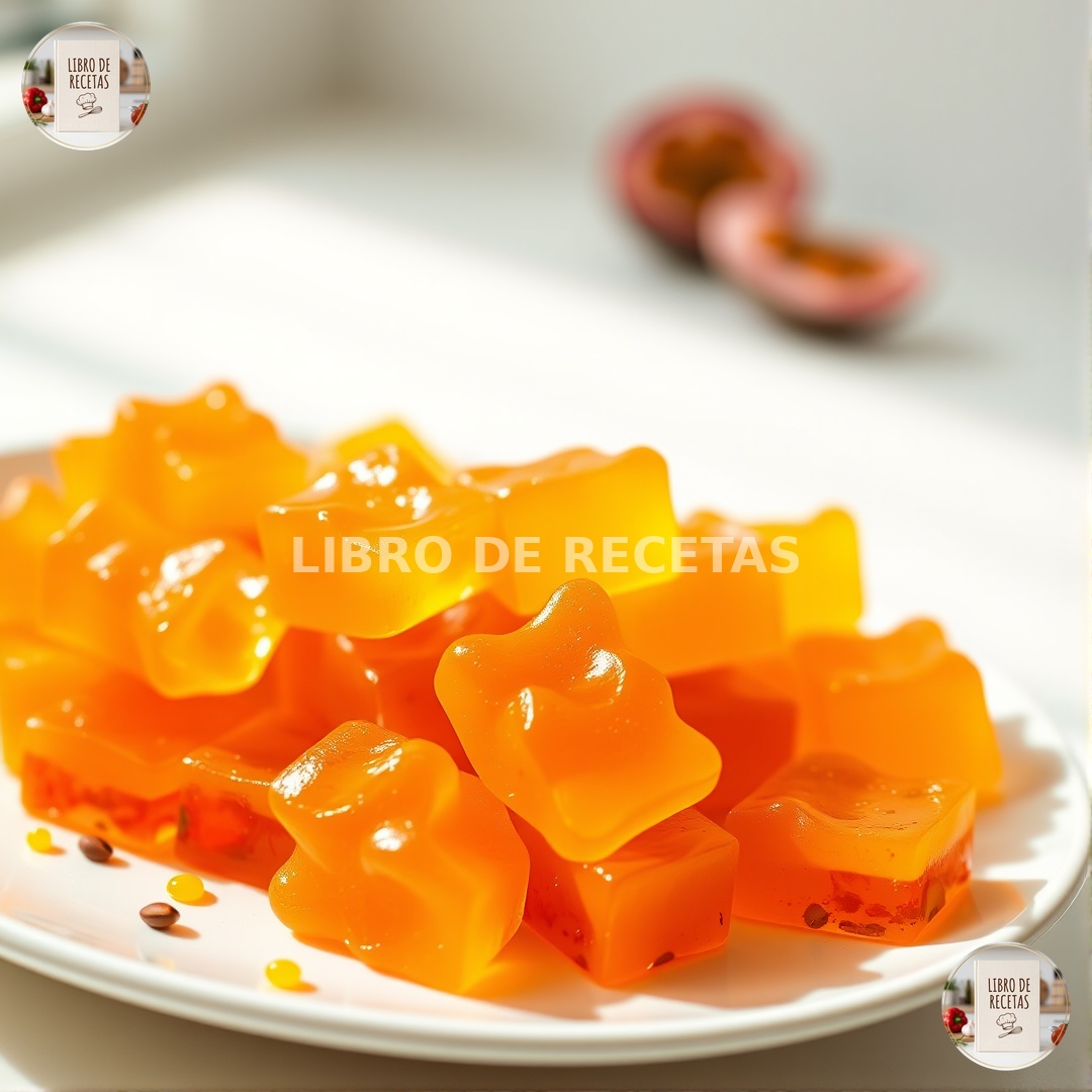 Descubre 4 Gomitas Caseras De Maracuyá Y Naranja Para Meriendas 🥭🍊🐻 - imagen 1