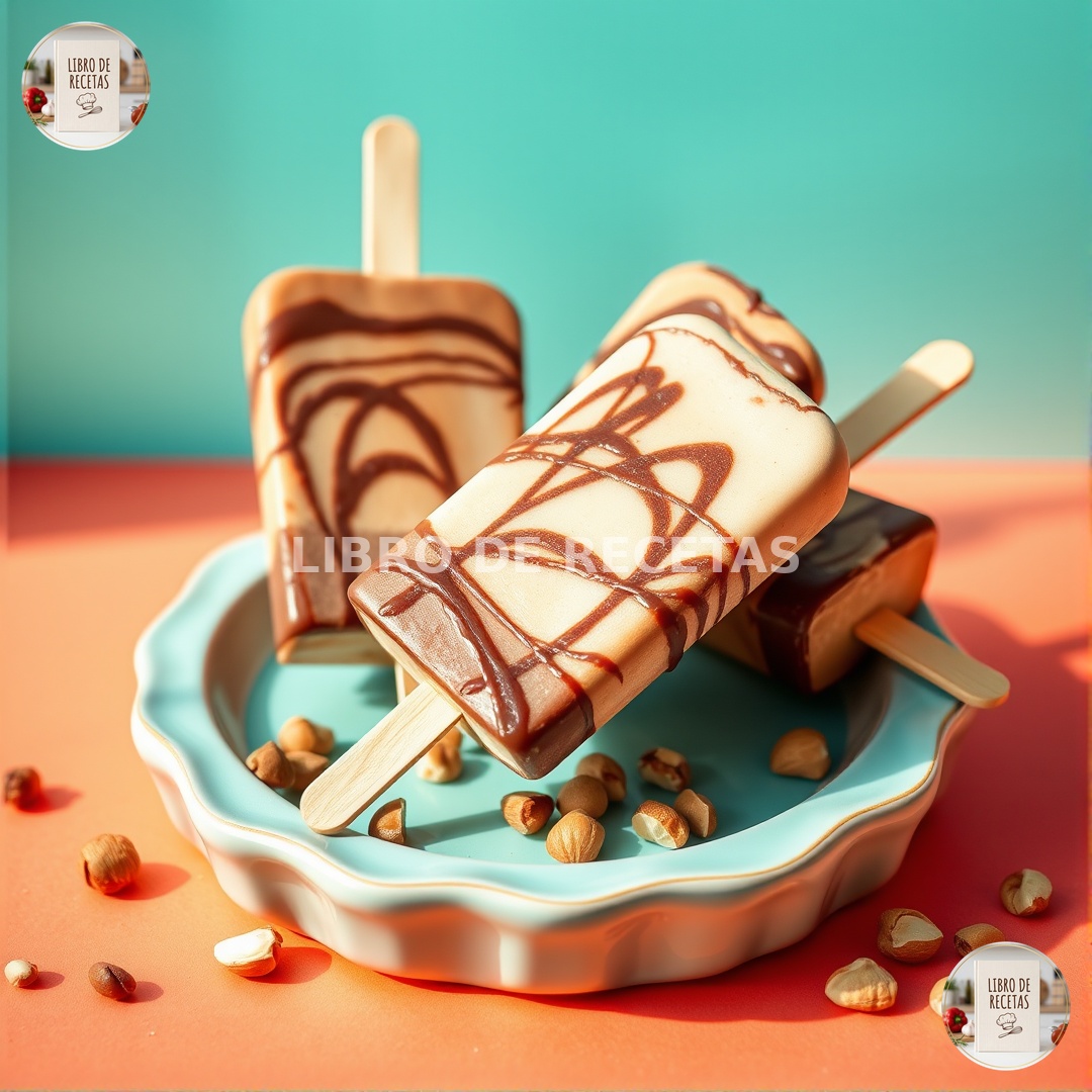 5 Paletas Caseras De Chocolate Y Avellana Que Son Delicias Congeladas 🍫🍭❄️ - imagen 2