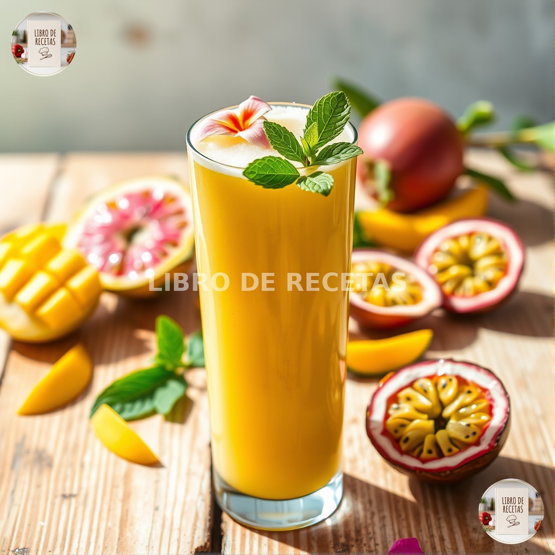 Te Dejo 5 Batidos Caseros Crema De Maracuyá Para Refrescarte 🥤💛😍 - imagen 1