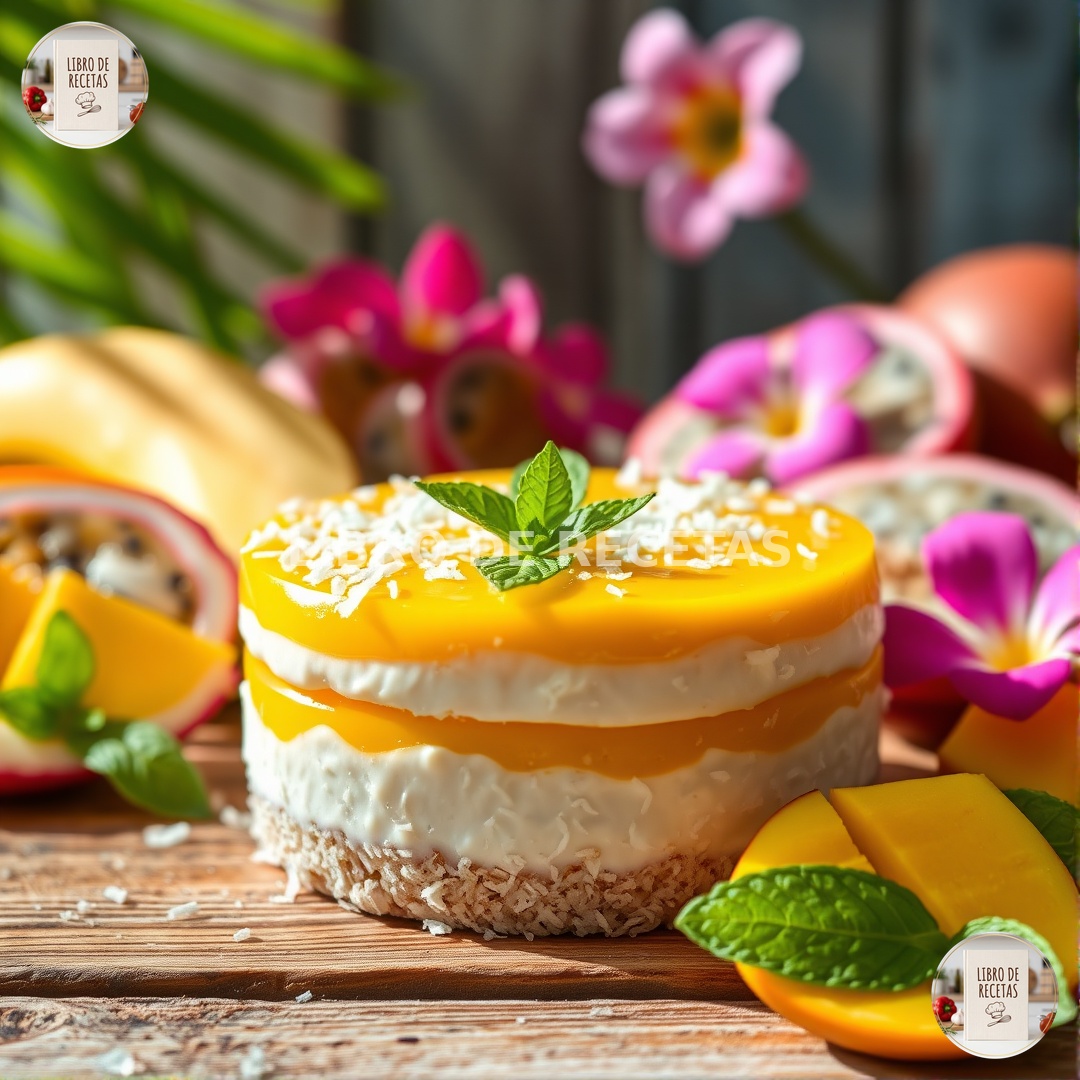 5 Postres Con Maracuyá Y Coco Que Te Transportan Al Trópico 🥥💛🍰 - imagen 2