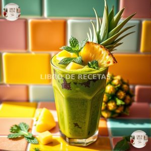 5 Licuados Verdes Deliciosos Que Te Darán Un Chute De Vitalidad 🥬🍍💥 - variación 1