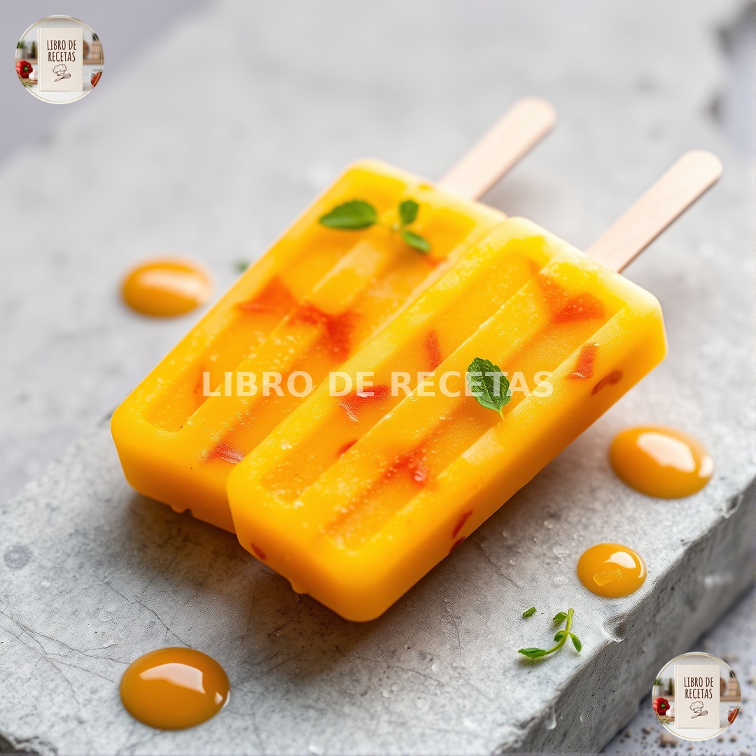 Te Dejo 4 Paletas Caseras De Maracuyá Y Mango Que Son Exquisitas 🥭💛🍭 - imagen 2