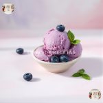 4 Recetas De Helados De Arándanos Refrescantes Y Deliciosamente Caseros 🍦🫐😋 - variación 1