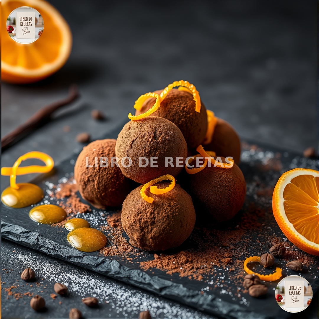 6 Trufas Caseras De Chocolate Y Naranja Que Son Una Delicia Cítrica 🍊🍫😋 - imagen 1
