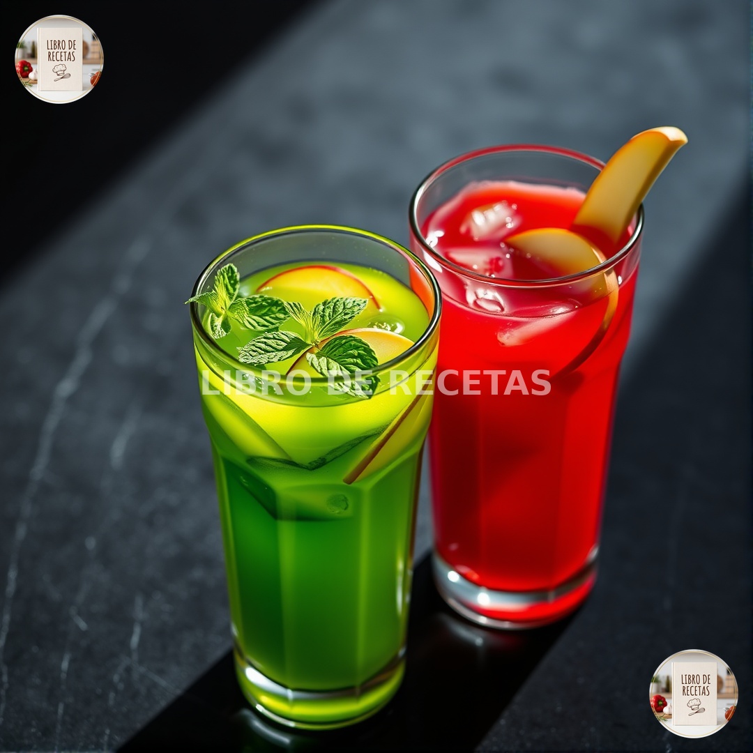 Te Enseño 4 Recetas De Jugos Detox Para Reiniciar Tu Sistema Digestivo 🍃🍎🔄 - imagen 1