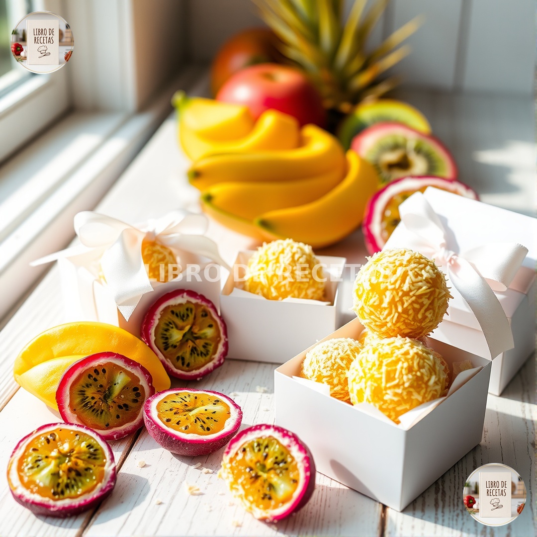 Te Dejo 4 Recetas De Trufas Caseras De Maracuyá Y Coco Para Regalar 🥭🎁🥥 - imagen 2