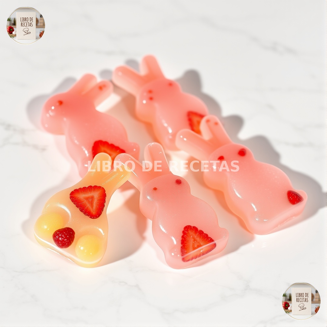 4 Recetas Exquisitas De Gomitas Caseras De Leche Y Frutas 🥛🍓🐰 - imagen 2
