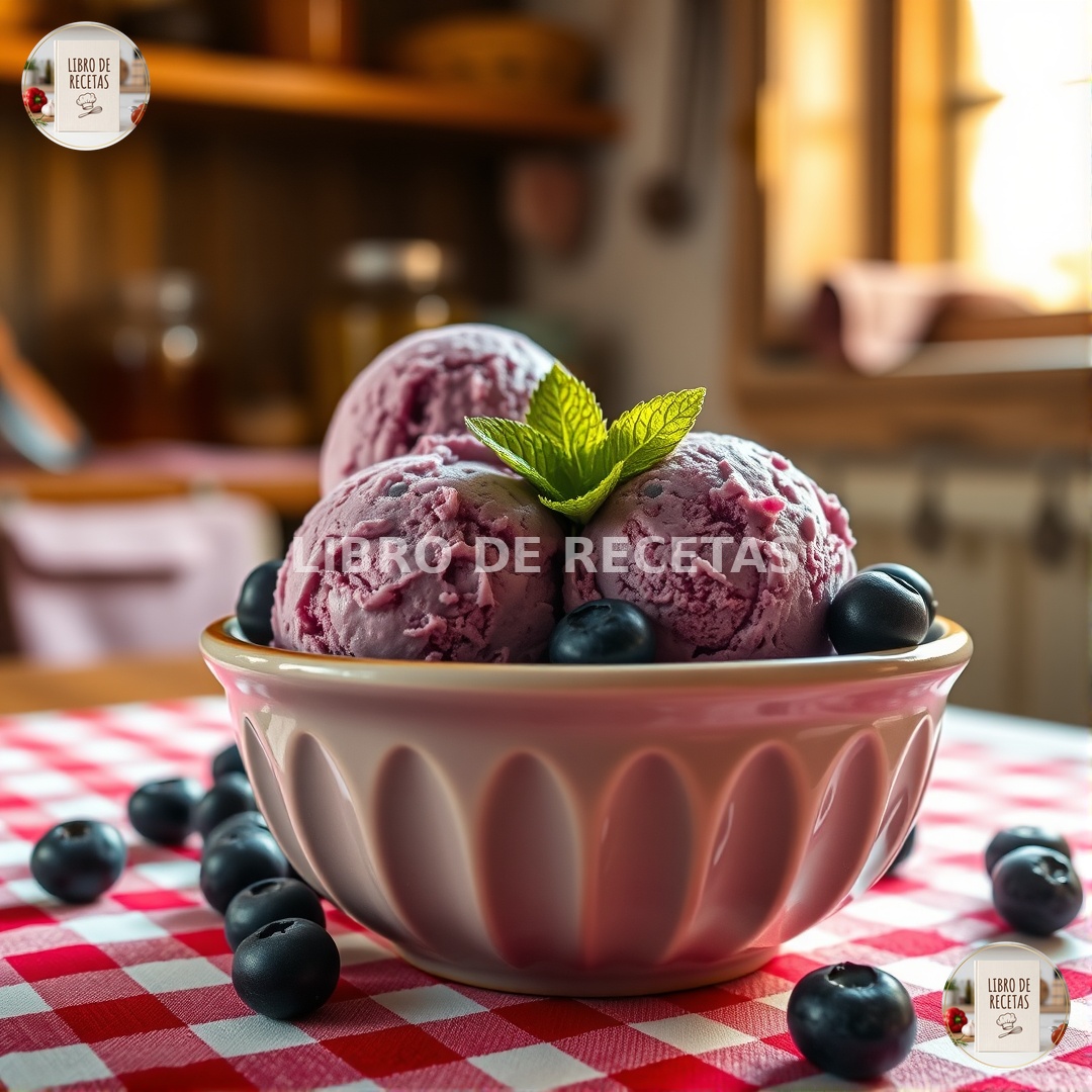 Te Enseño 5 Recetas De Helado De Arándanos Irresistibles Y Caseros 🍦🫐😋 - imagen 2