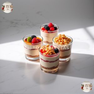 Descubre 4 Postres En Vaso Deliciosos Que Son Perfectos Para Cualquier Ocasión 🥛🍪🎉 - variación 1